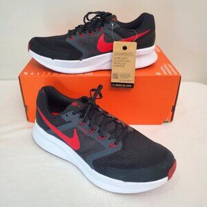 Nike Run Swift 3 Running Shoes Mens Size 13 Black / Red DR2695-001 White NEW